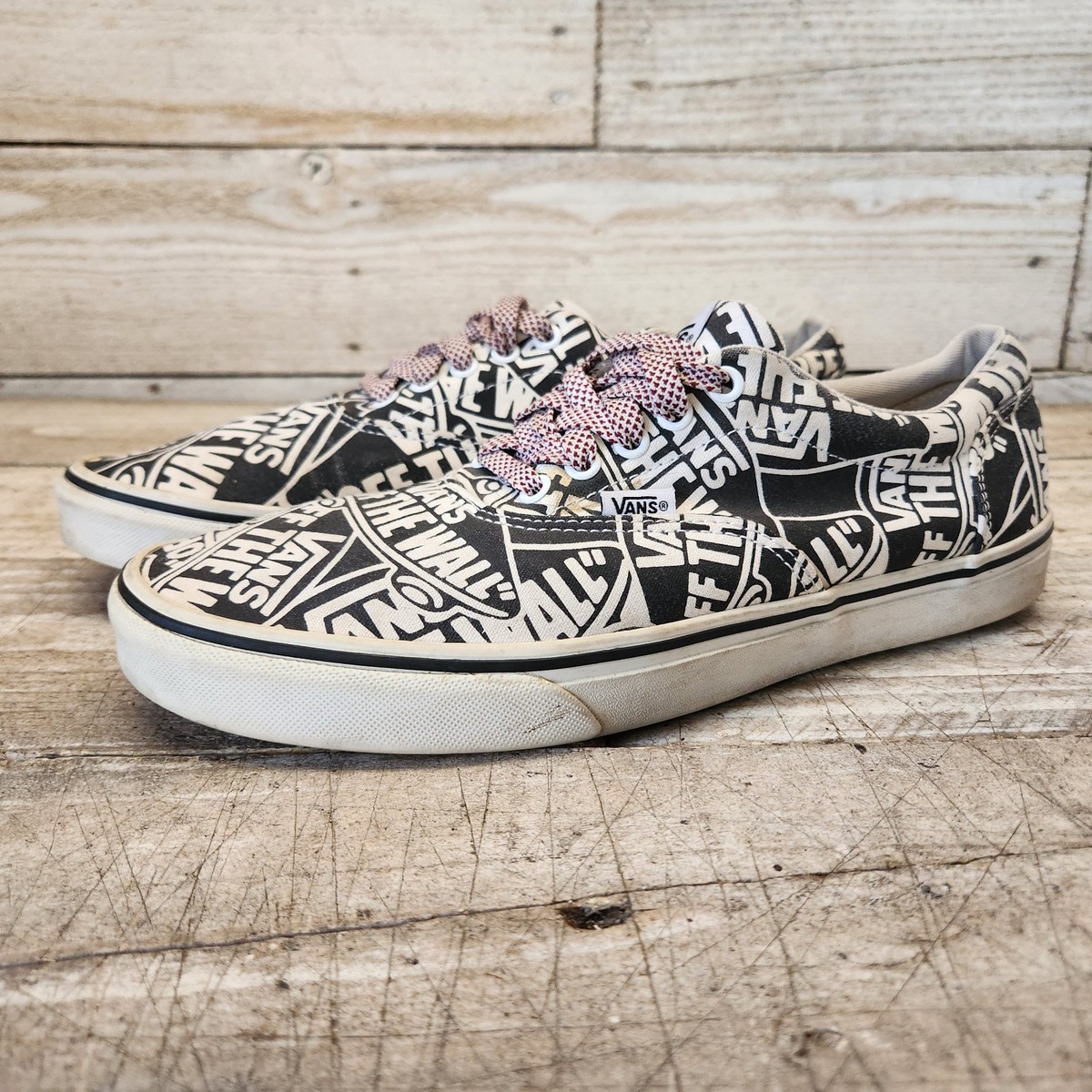 Vans Shoes Men 10.5 Amazon.com | Vans Unisex Authentic Black/Rubber Skate Shoe 9  main image 2