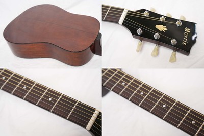 Acoustic Guitar Morris WG-30 Sunburst Rosewood Fingerboard Made in