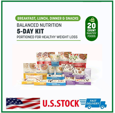 Nutrisystem Kickstart Balanced Nutrition 5-Day Protein Weight Loss Kit, 20 Pack