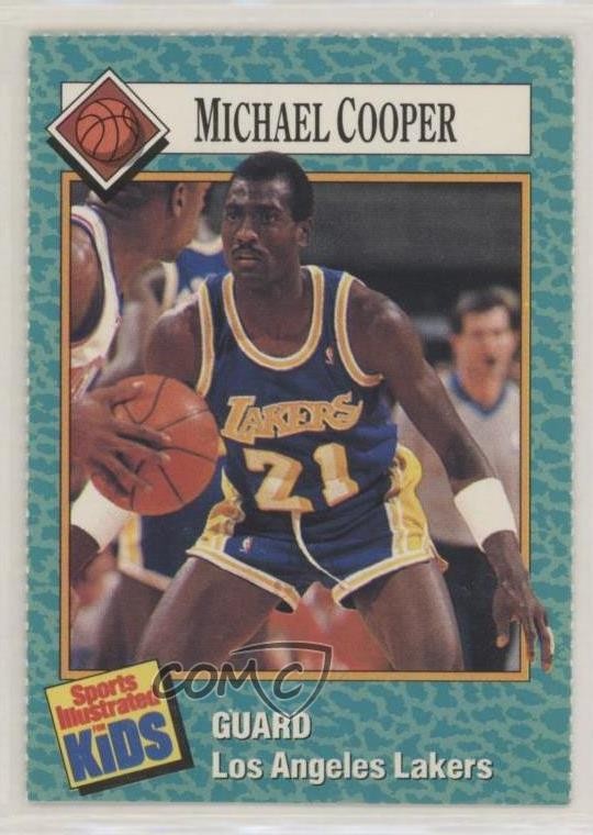 1989 Sports Illustrated for Kids Series 1 Michael Cooper #107 HOF 05ti