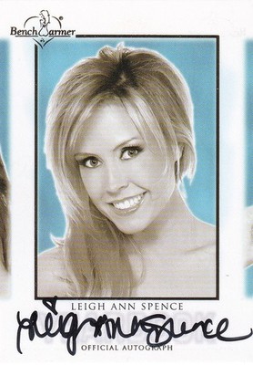 BENCHWARMER SIGNATURE CARD OF LEIGH ANN SPENCE 2014 YEARBOOK EXCELLENT ...