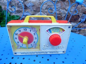 Tourne-disque électrophone Fisher Price Vintage - Avec Boîte D'origine