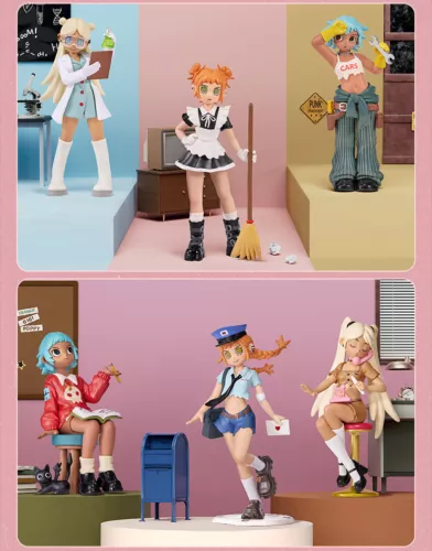 POPMART Peach Riot Rush Hour Series Confirmed Blind Box Figure Toys Gift New - Picture 11 of 39