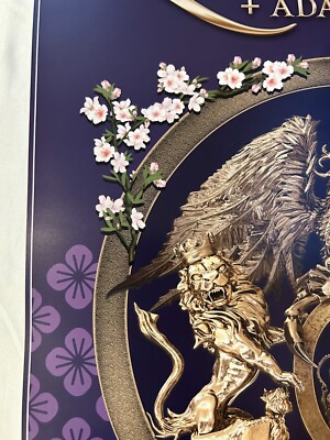 QUEEN+ADAM LAMBERT / The Rhapsody Tour 2024 Osaka Japan Gig Poster