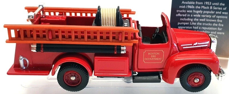 Corgi 9.5cm Long Fire Truck CS90011 - Mack B Open Pumper Boston Fire Department - Image 3 of 4