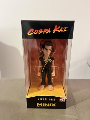 Minix Cobra Kai Miguel Diaz 132 Collectible Vinyl Action Figure - Xolo Mariduena