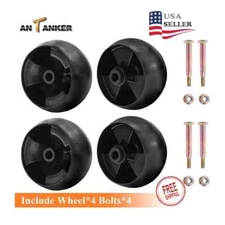 Deck Wheels Replacement Fit for Cub Cadet MTD Mower 5-Inch 4 Pack  734-04155