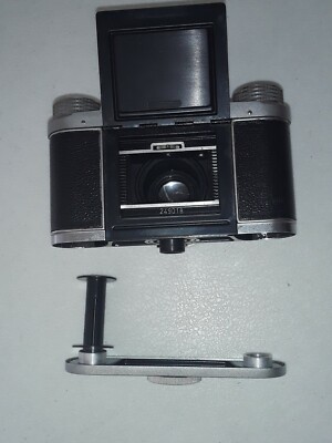 1952 GERMANY Altissa Altix IV 35mm Camera W Jena 50mm f2.8 1:2.8