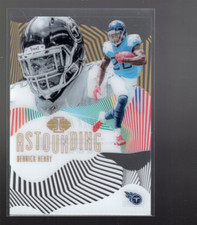 B1709- 2019 Panini Illusions Astounding Gold #7 Derrick Henry /399 - NM-MT