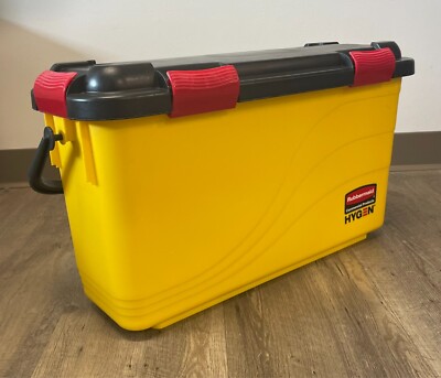 Rubbermaid HYGEN Charging Bucket Yellow FGQ95088YEL