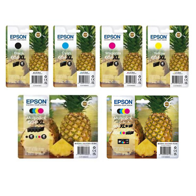 Epson 604XL C/M/Y/K Original Tintenpatronen, Epson WF-2910DWF 2930DWF 2950DW Set