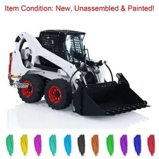 1/14 LESU Metal RC Hydraulic Loader Wheeled Aoue-LT5H Skid-Steer Car Model Kits