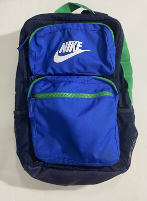 NIKE Future Pro Backpack Blue  Green Size 16x12x4.5