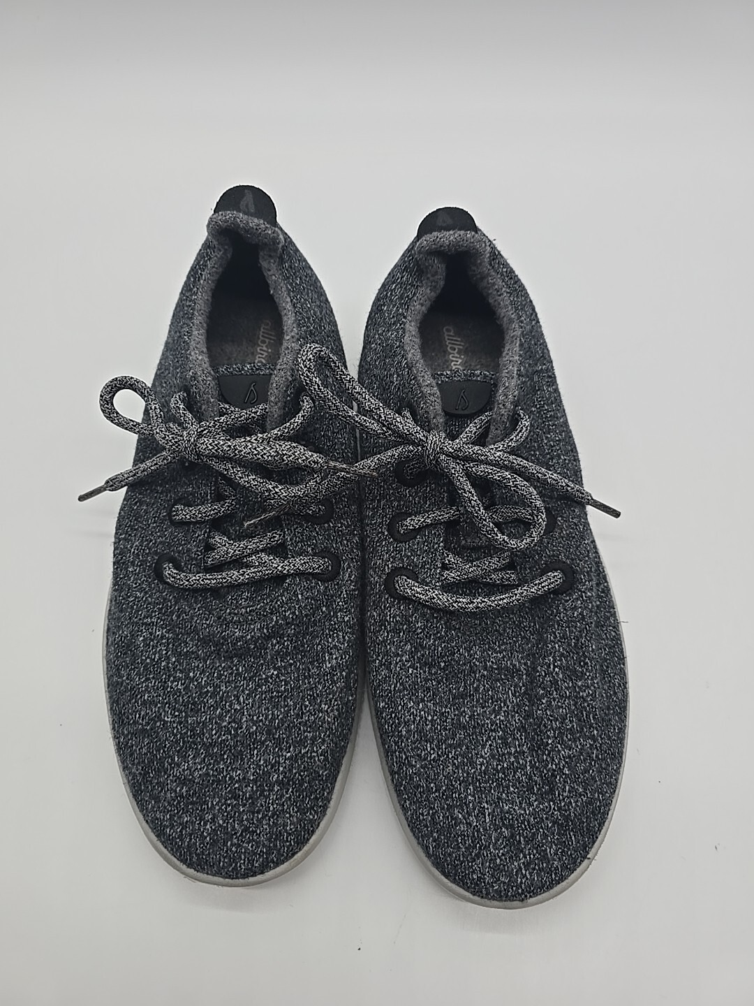 Men's Allbirds Wool Runners Size 11 Gray Merino Lace-Up Comfort Running Shoes
