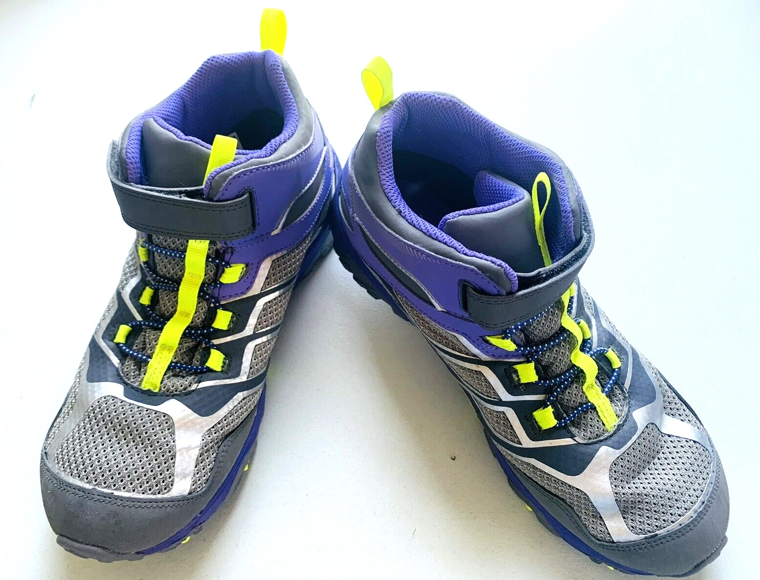 Merrell Select Grip Hiking Trail Boot Ankle Woman 7 Purple Grey Comfort Camp
