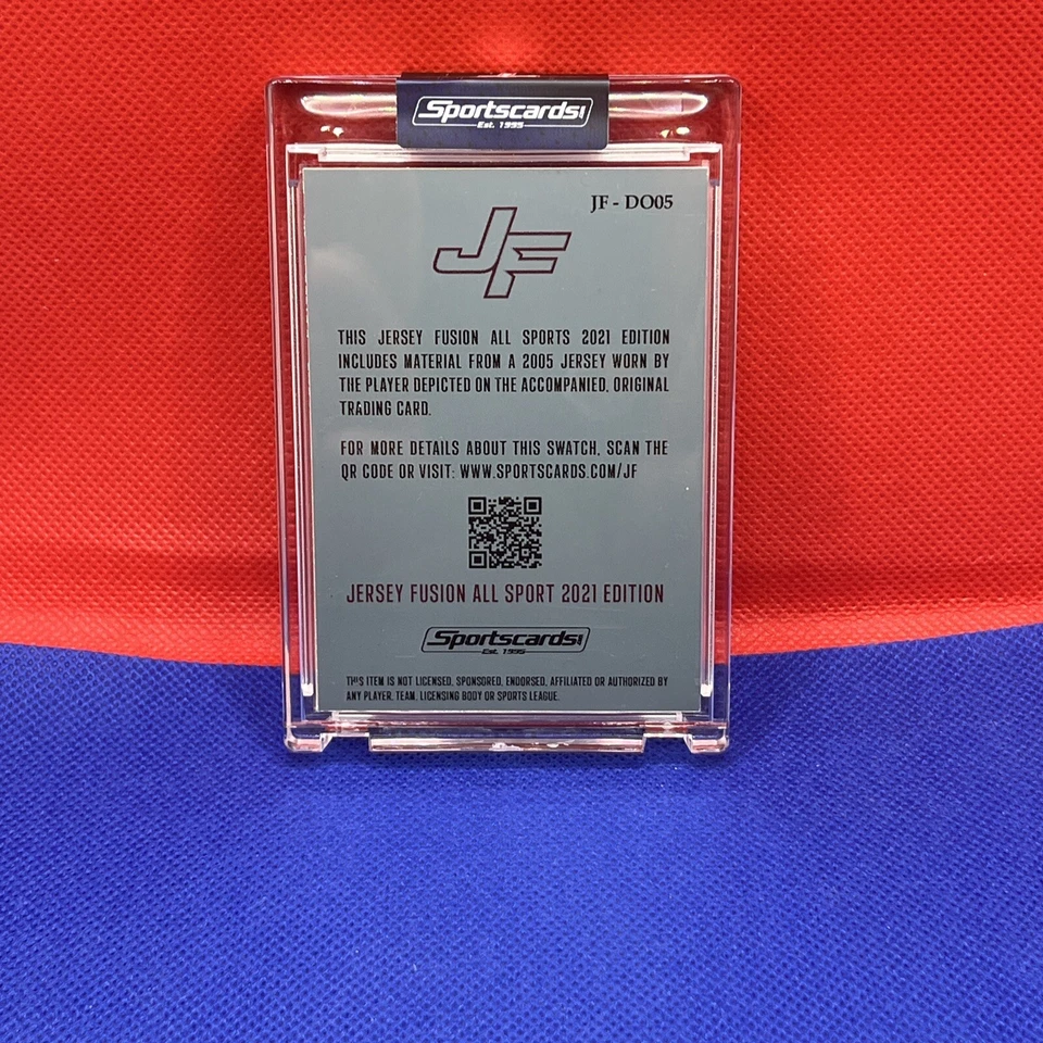 Jersey Fusion 2021 David Ortiz 1/1 juego muestra usada con logotipo parcial y firma Foto 3 de 4