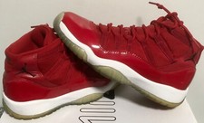 NIKE AIR JORDAN 11 RETRO BG RED "WIN LIKE 82" sz.6Y 378038-623 