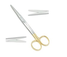 Instrumento quirúrgico recto de 5,5" tijeras de disección Mayo súper corte TC alemán