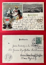 Litho Reklame AK SOLEURE Solothurn Schweiz 1901 Chocolat Suchard     ( 144614