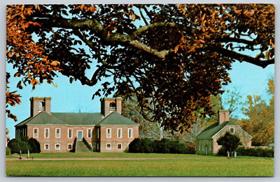 Postcard Stratford Hall South Front Westmoreland County, VA G17