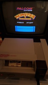 Monster in my Pocket NES Cartridge - (PAL B NOE)