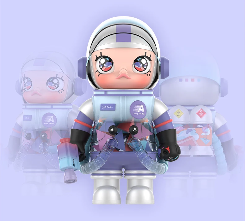 Pop Mart Molly MEGA Louis De Guzman 400% Designer Figure PVC Pop Mart Molly MEGA Louis De Guzman 400% Designer Figure PVC