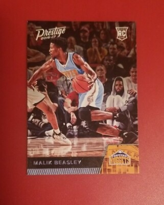 2016-17 Panini Prestige Malik Beasley ROOKIE RC #168 Denver Nuggets FREE SHIP