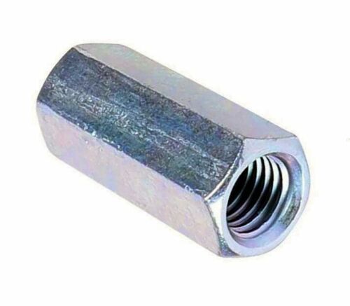 Connecting Nuts Hexagon Connectors High Tensile Steel Grade 8.8 Zinc Plated
