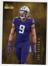JOE TRYON RC 2021 Wild Card Matte Gold #MBC-32 ROOKIE NFL ID:29442