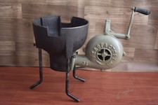 Vintage Style Coal Forge Furnace Blacksmiths Forge With Hand Blower For Forging Vintage Style Coal Forge Furnace Blacksmiths Forge With Hand Blower For Forging