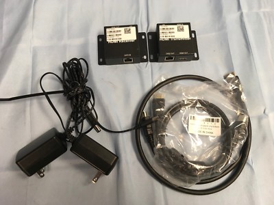 TEQ AV/IT TRH281 & TTH182 HDMI/DVI Extender Trans & Receiver via Cat6 /Cat5e