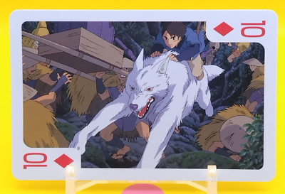 Prinzessin Mononoke Spielkarte Hayao Miyazaki Japanisch Anime Manga Diamond 10