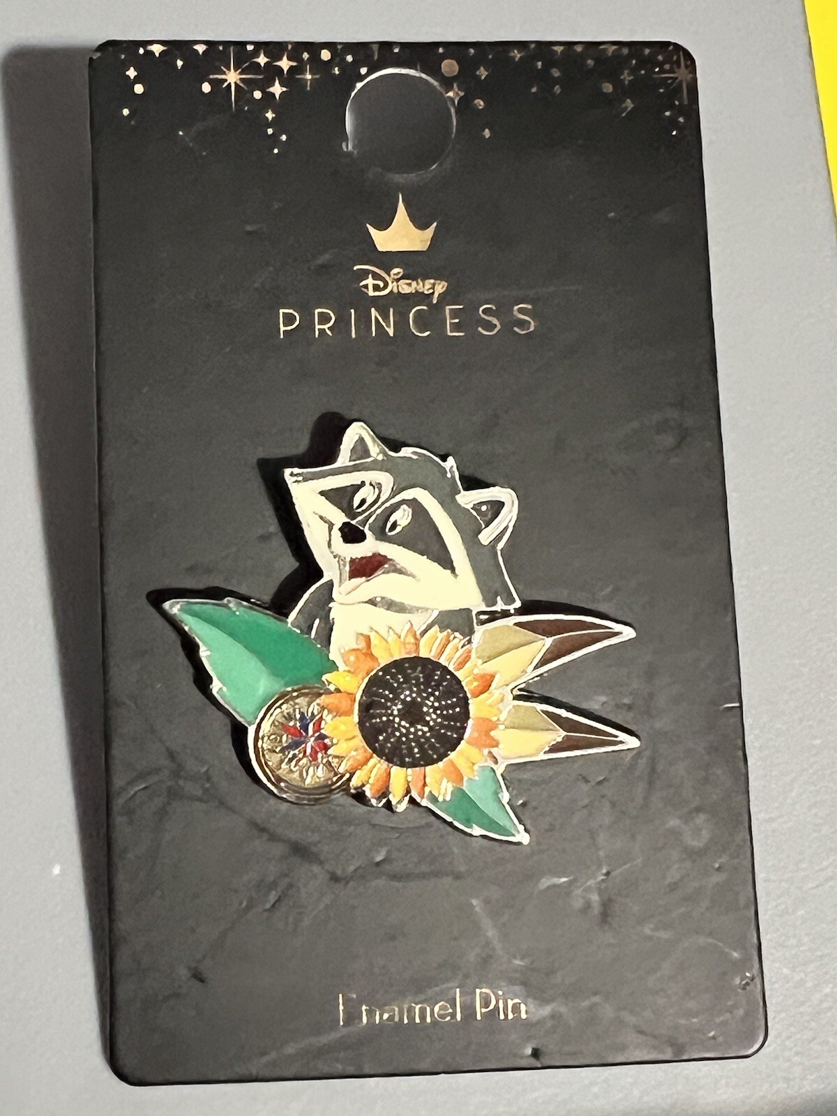 Loungefly Disney Princess Meeko Sidekick Flower And Feathers Pin