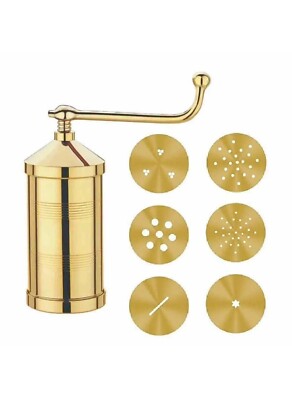 Brass Sev Sancha Noodle Extruder Spaghetti Sev Maker Chakli Kitchen Hand Tool
