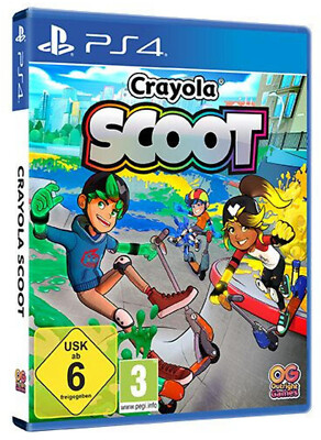 PS4 Spiel Crayola Scoot - PlayStation 4 Spiel - NEU & OVP BLITZVERSAND