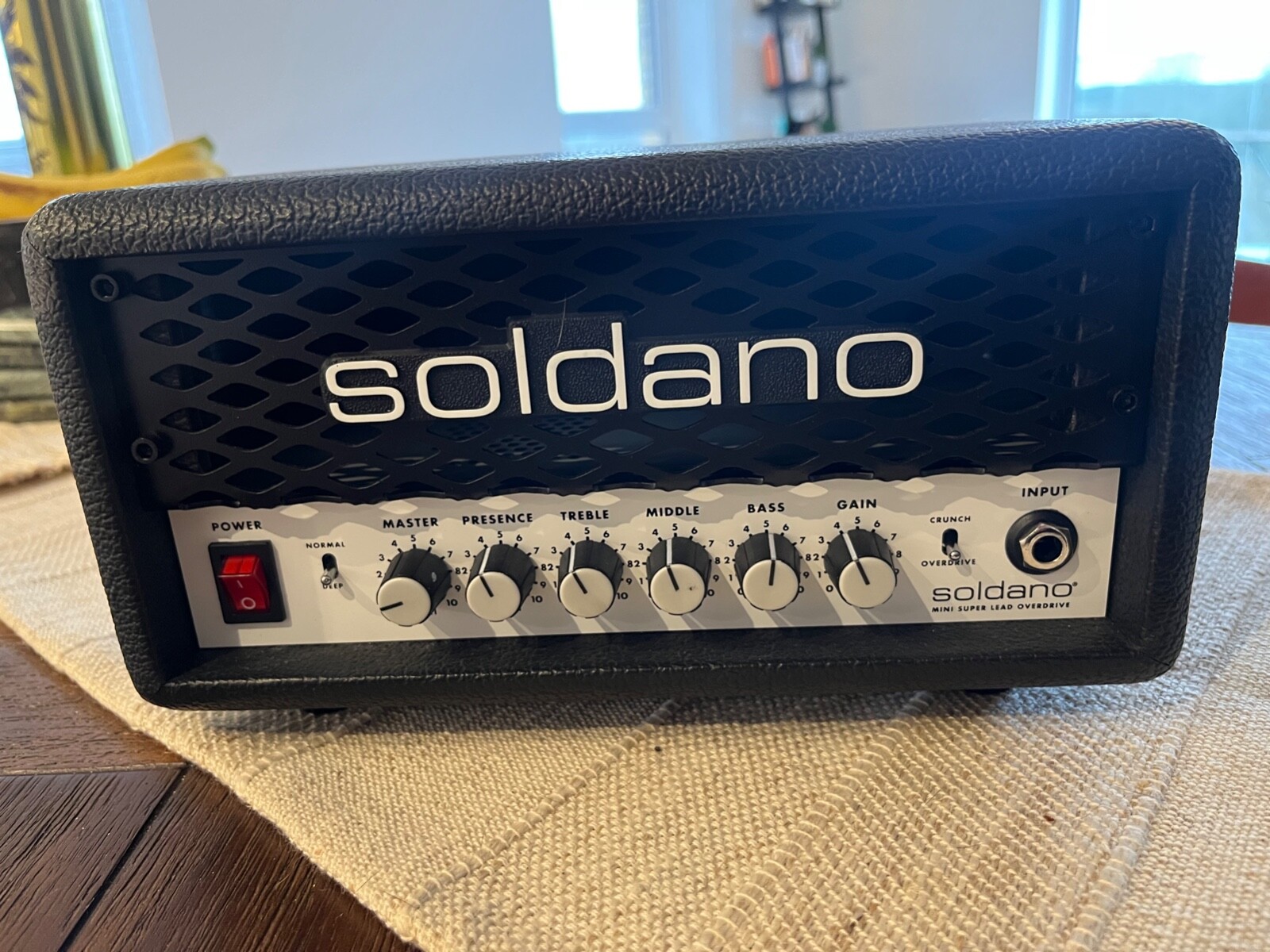 Soldano SLO Mini 30W Guitar Amplifier Head Black 763815132808 eBay