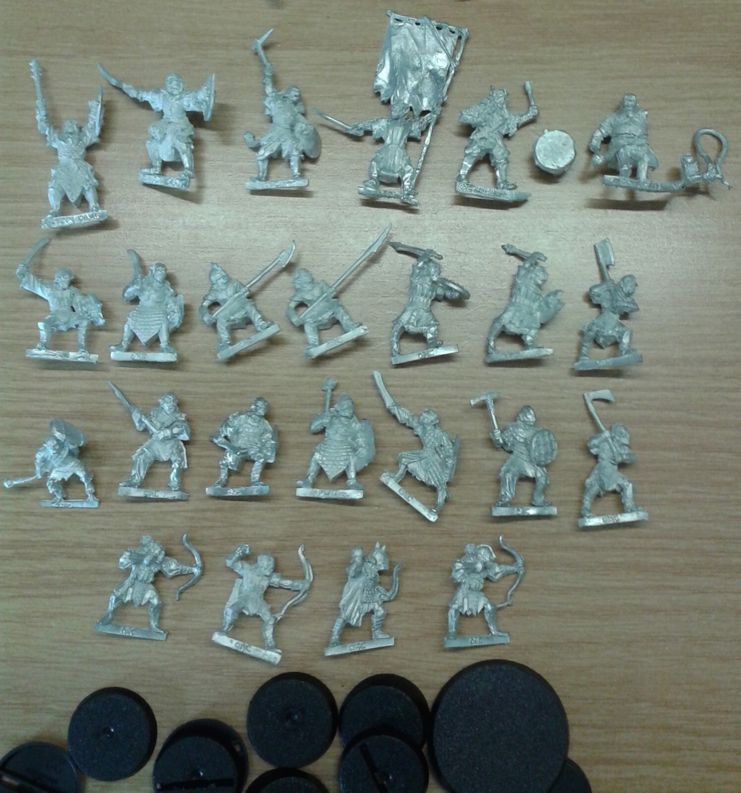 LOTR Lord Of The Rings MORDOR ORCS ARMY metal