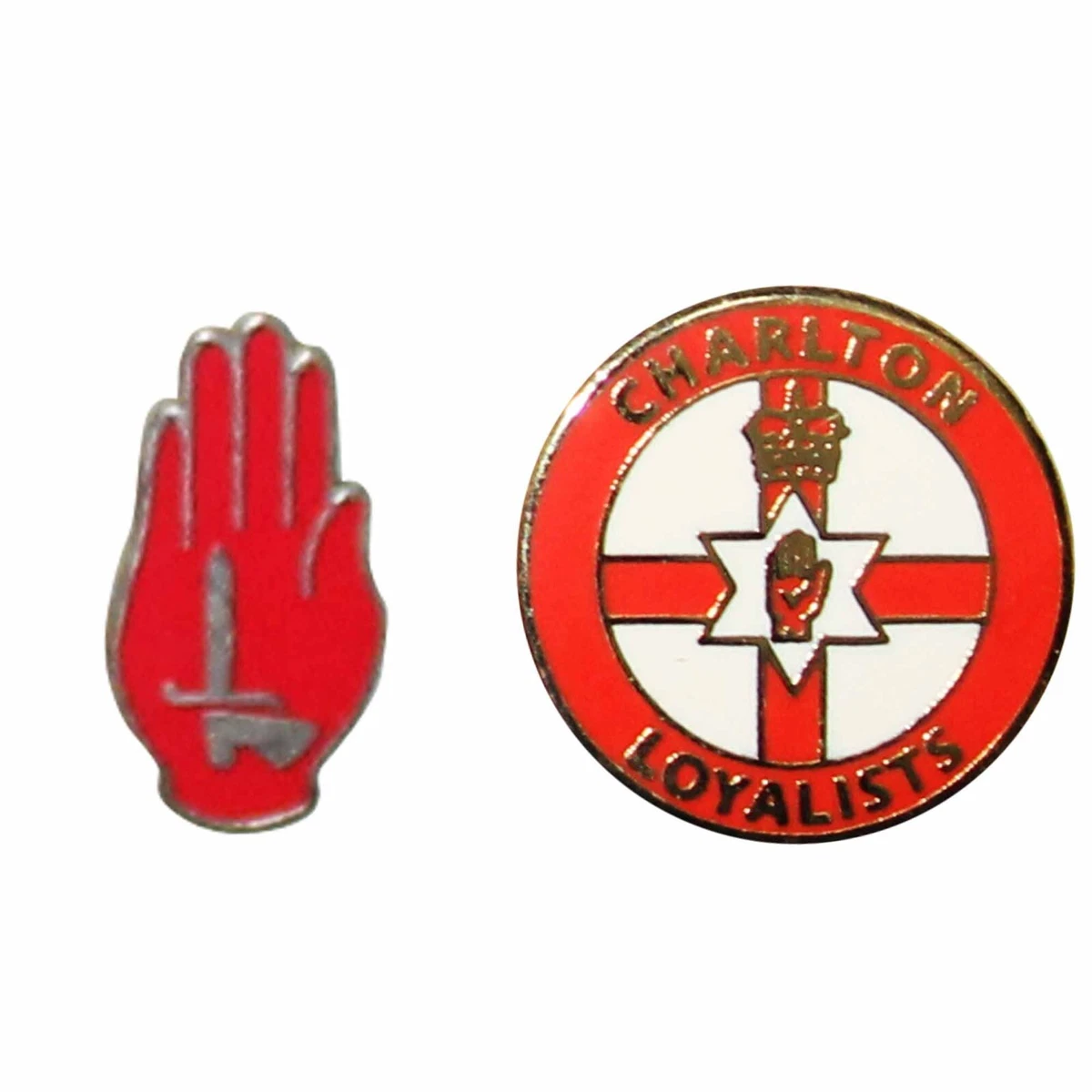 Pin's Émaillé Charlton Athletic - Insigne Vintage Style Bouclier - Football