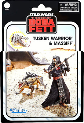 Star Wars Tusken Warrior + Massiff, The Book of Boba Fett, F6991, NEU/OVP