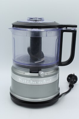 KITCHENAID Food Processor Mixer Häcksler Küchenmaschine Grau