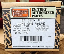 Factory Authorized Parts Carrier EF32CW183/EF32CW233 Combination Gas Valve