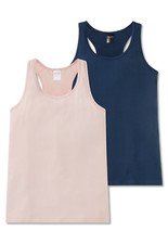 Schiesser Girls Tops 2 Pack Racerback XS S M L 140-176 95/5 Underwear