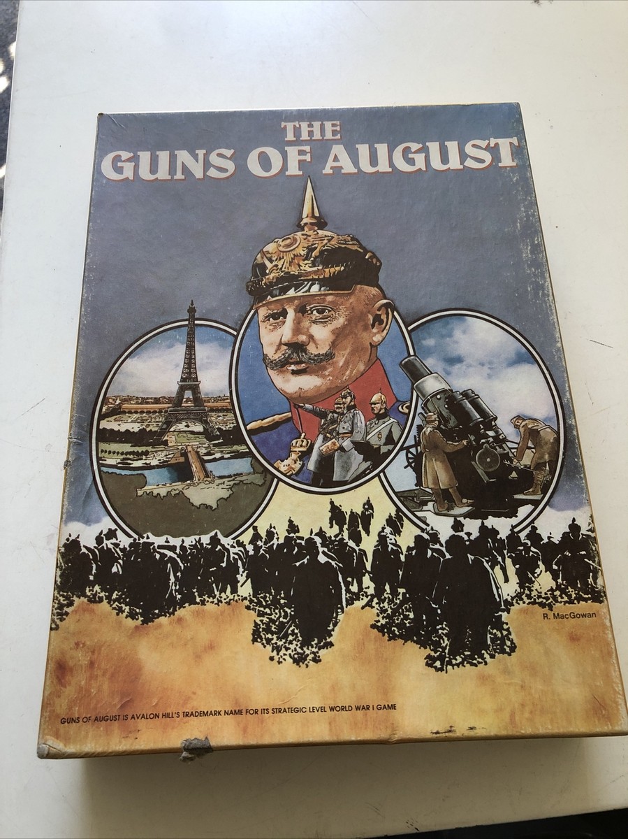 Guns Of August - Espansione Navale (78 Counter E Regolamento) Per Gioco Da Tavolo Avalon Hill - Foto 5