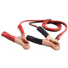 2 Pc Car 50AMP Battery Inverter Wire Power Transfer Cable For Alligator Clip New