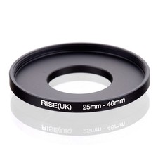 Step-up Ring Metal 25-46mm 25mm Lens to 46mm Filter 25mm-46mm 25-46 Step UP