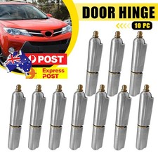 Set 10PCS 16x100mm Bullet Hinges Welding Required For Trailer Build