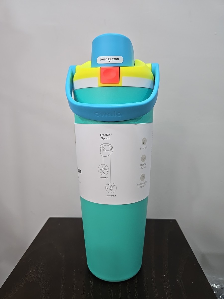 Owala FreeSip Sway Stainless Steel Bottle / 30oz / Color: Summer