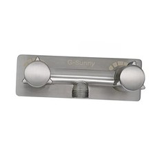 All Metal RV Shower Faucet, Camper Shower Faucet Valve, 4 RV Brushed Nickel