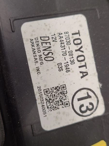 Carcasa evaporador trasero Toyota Sienna 2011-2016 8703008130 Foto 2 de 4