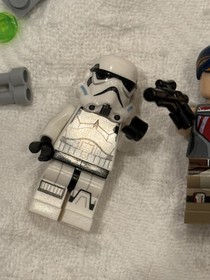 LEGO 75090 Star Wars Rebels Ezra's Speeder Bike Ezra Bridger Sabine Wren Incmplt